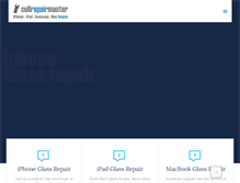 Tablet Screenshot of cellrepairmaster.com